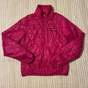 Patagonia insulated pullover jacket